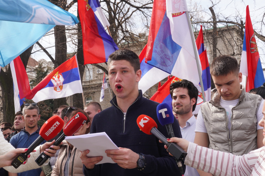 Studenti koji žele da uče poručili: Naši zahtevi nisu ispunjeni - ići ćemo od institucije do institucije da tražimo odgovore (VIDEO)