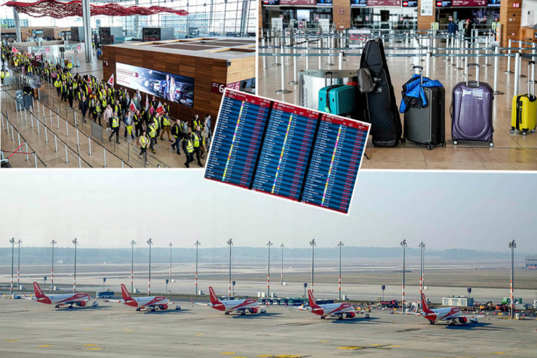 Potpuni kolaps na aerodromima u Nemačkoj: Otkazano na hiljade letova!