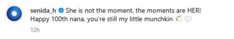 Senidina baka proslavlja 100. rođendan! Čestitke poznatih nisu izostale (FOTO)