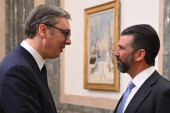 Vučić sa Donaldom Trampom Mlađim: Ovaj susret simbolizuje posvećenost jačanju bilateralnih odnosa (FOTO)