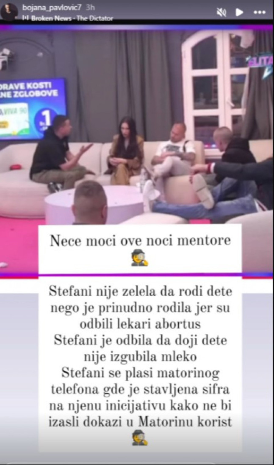 Raskrinkavanje! Stefani Grujić nije htela da rodi dete, Munjez se folirao da ne zna da će postati otac?