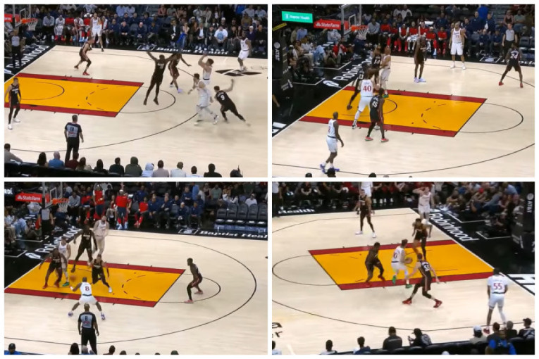 Bogdan zatrpao koš Majamija: Ali to nije bilo sve od Bogdanovića, pogledajte šta je još uradio (VIDEO)