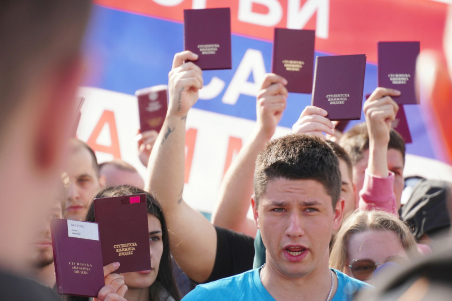 Studenti iz parka idu danas kod Vučića: Miloš Pavlović - "Predsednik Republike primiće nas večeras u 18 časova" (VIDEO)