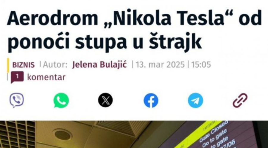 Aerodrom "Nikola Tesla" radi kao sat: Džaba Šolakova kampanja rušenja! (FOTO)