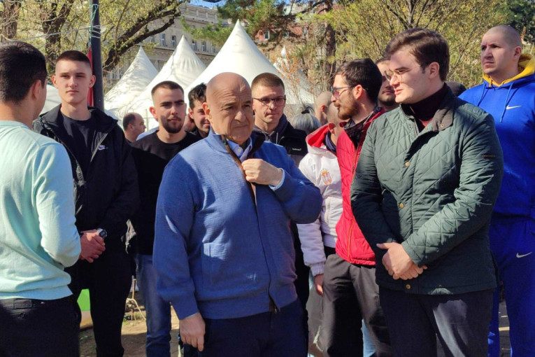 Đukić uoči protesta: Mnogo je stranaka, ali jedna je Srbija (FOTO/VIDEO)