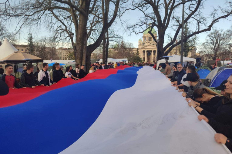 Svi pod svetinju! Neverovatan prizor u Pionirskom parku (FOTO/VIDEO))