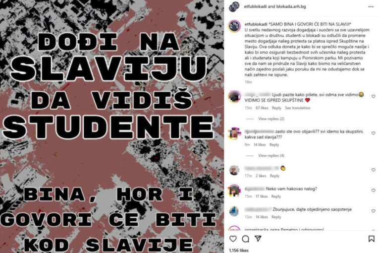 Kakva sad Slavija? Otkrivamo šta se krije iza žestoke svađe među blokaderima