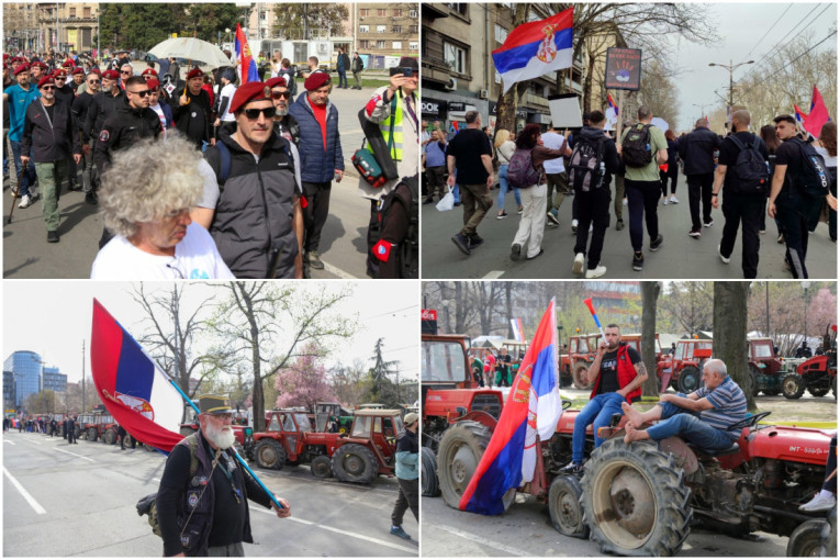 Posle noćašnjeg nasilja blokiran Beograd! Paravojna formacija ispred PMF-a, reagovala Brnabić! Pretnja bombama kod Pošte! (FOTO/VIDEO)