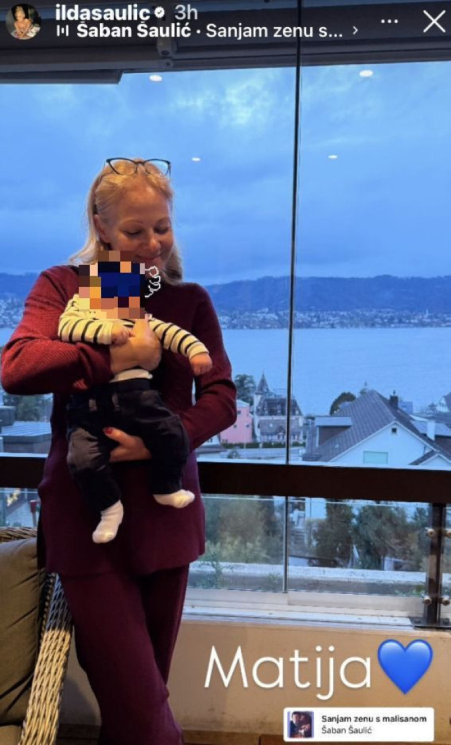 Prva fotografija sina Mihajla Šaulića: Ilda se topi grleći malog Matiju! (FOTO)