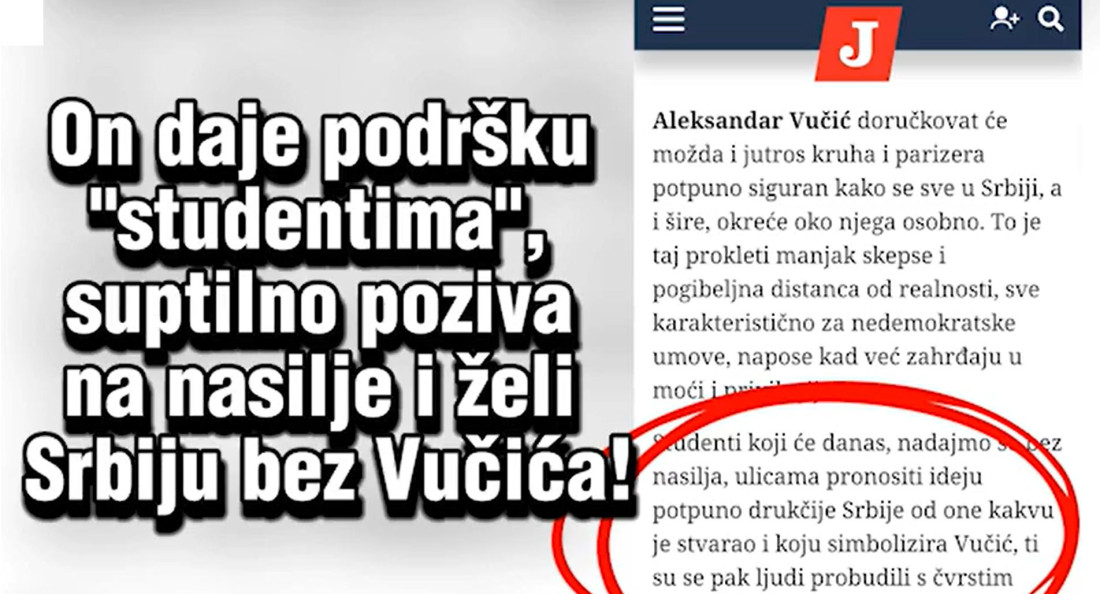 Hrvatski novinar koji slavi "Oluju" i proterivanje Srba podržao blokadere i zapretio Vučiću: Gotov si!