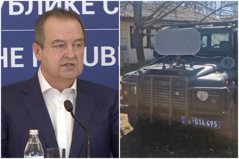 Dačić pokazao vozilo koje je snimljeno kod Skupštine: Ministar demonstrirao uređaj i demantovao laži (FOTO/VIDEO)