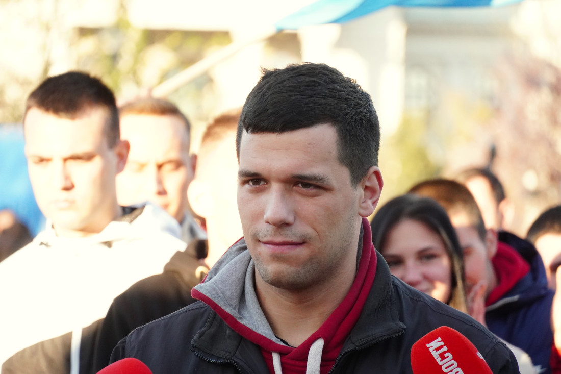 Student Pavlović nakon prijave protiv rektora Stepanovića: Molimo nadležne organe da reaguju