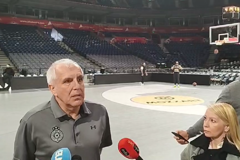 Partizan ponovo nije kompletan, Obradović tvrdi: Čeka nas finale! (VIDEO)