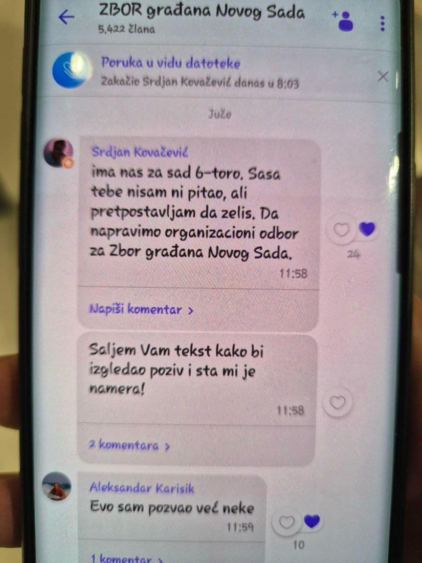 Procurila prepiska! Đilasov advokat kontroliše i organizuje studente - preko zborova planiraju da prave haos (FOTO)