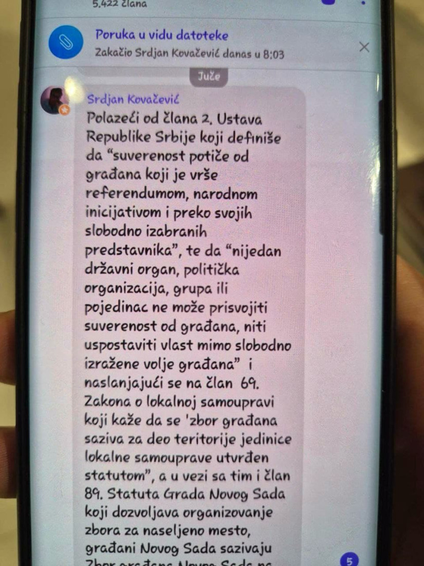 Procurila prepiska! Đilasov advokat kontroliše i organizuje studente - preko zborova planiraju da prave haos (FOTO)