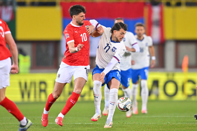 Austrija - Srbija: Domaćinu se isplatila inicijativa, vodi sa 1:0 (POLUVREME)