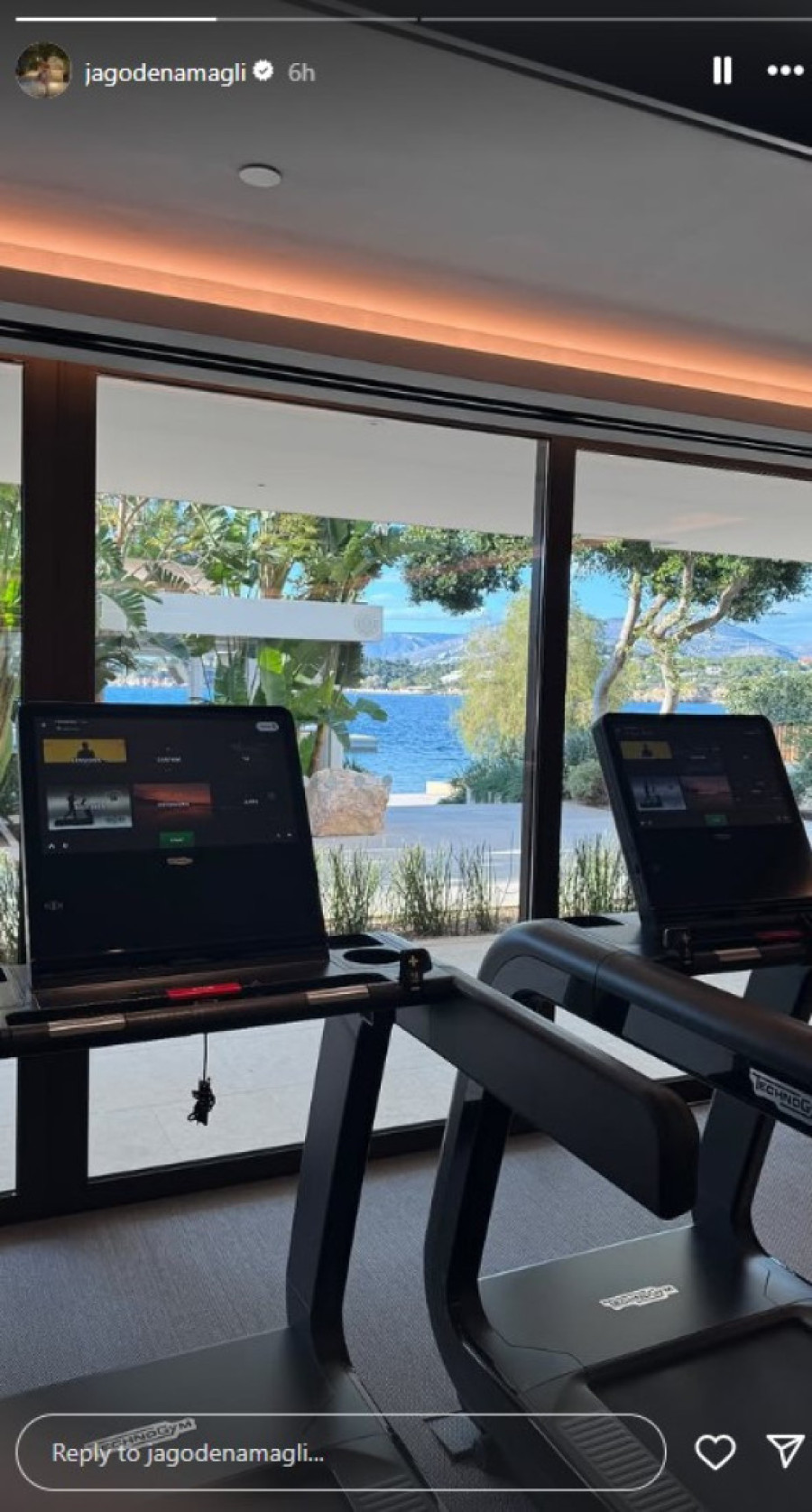 Jelisaveta Orašanin ne miruje ni na odmoru! Glumica vežba u luks teretani tik pored mora (FOTO)