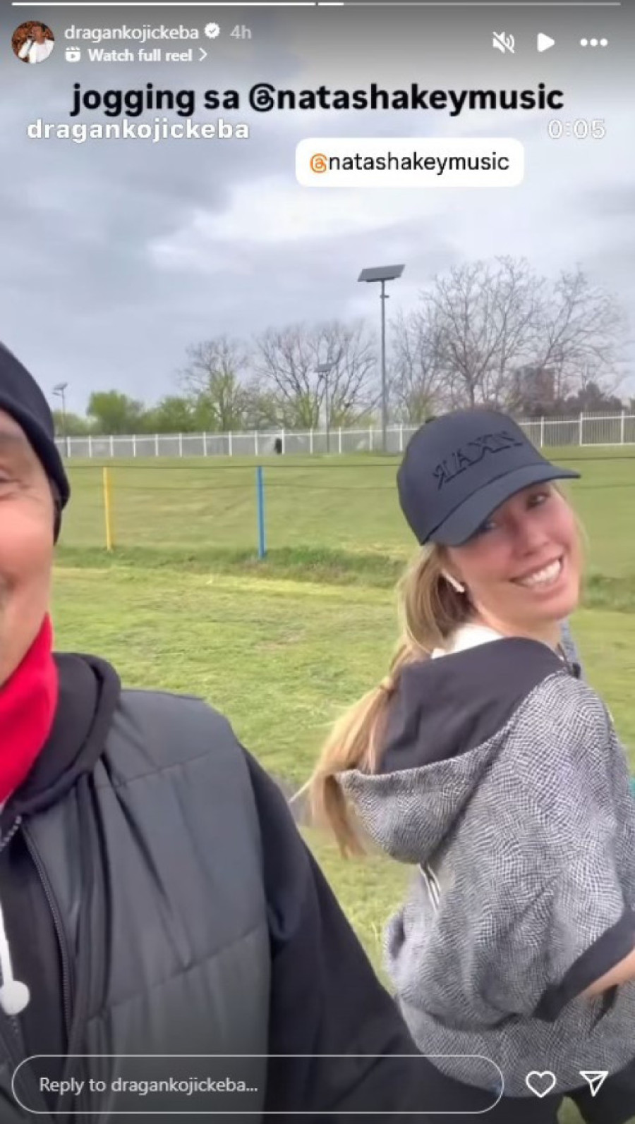 Keba podelio urnebesan snimak s Natašom, oboje postali viralni na mrežama: Mala, koji je kilometar?