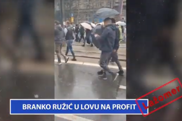Lažomer: Branko Ružić u lovu na profit (VIDEO)