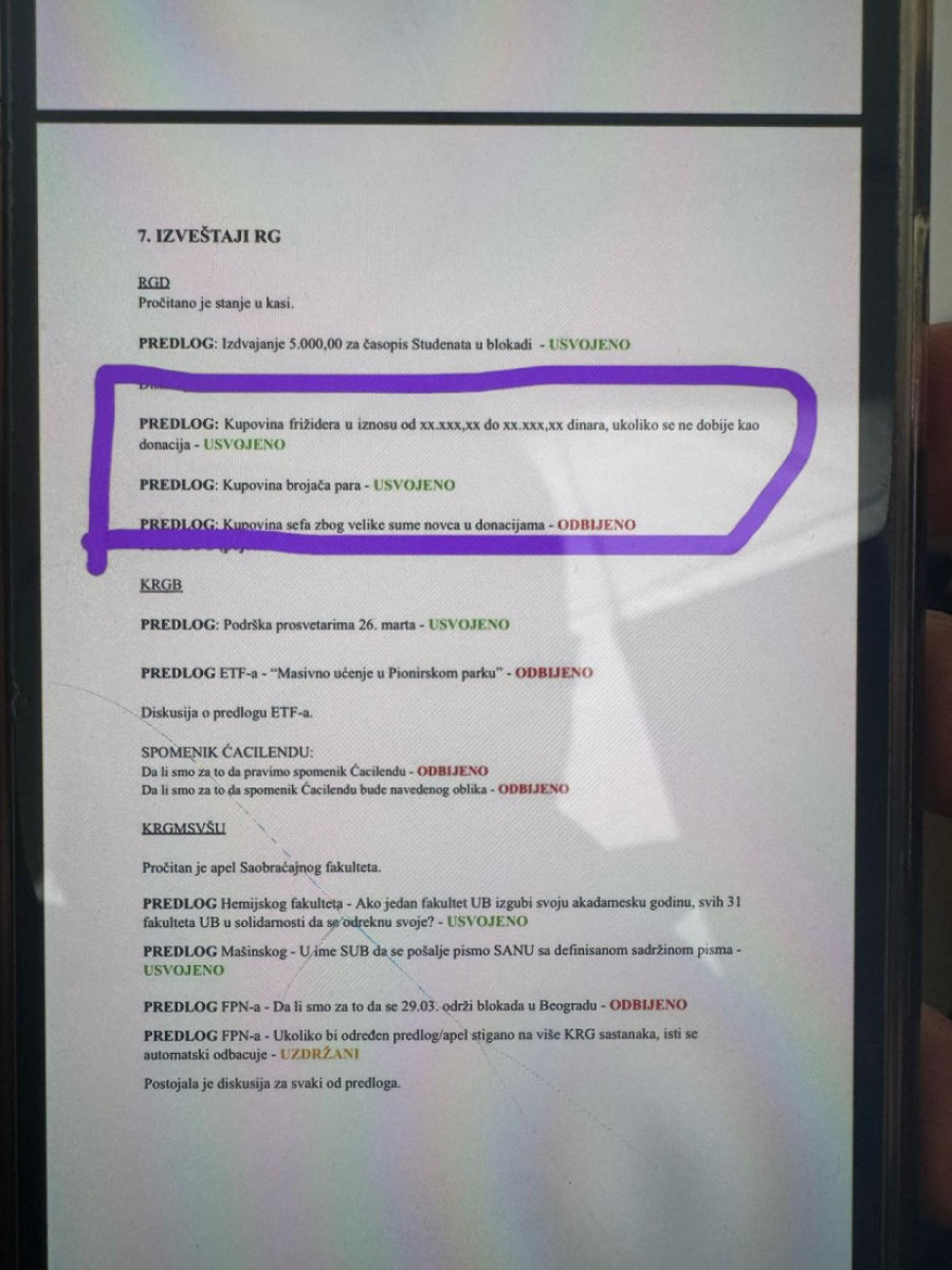 Koliko i kako se finansira obojena revolucija u Srbiji pokazuje i novi zahtev plenumaša: Kupovina sefa i brojača para! (FOTO)