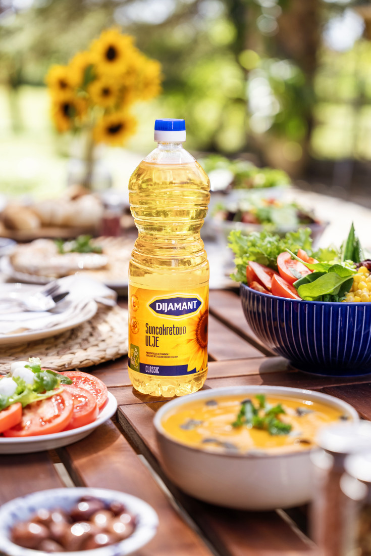 Dijamant predstavlja novu bocu ulja: manje plastike, niže emisije C02, isti kvalitet