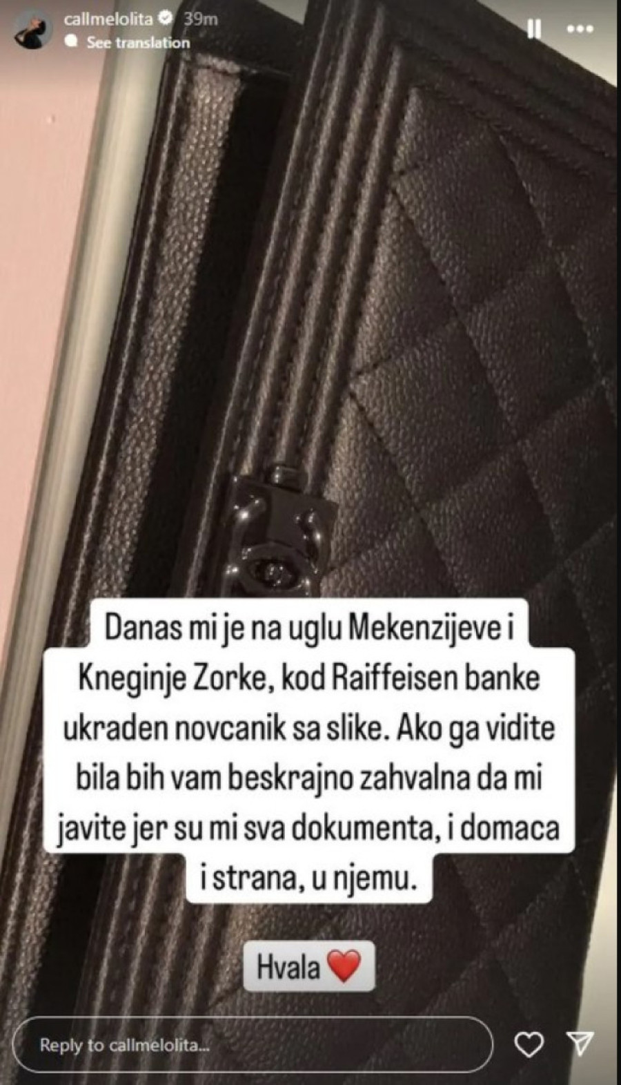 Pokradena žena našeg fudbalera! Oglasila se, moli za pomoć, ovo joj je jedino važno