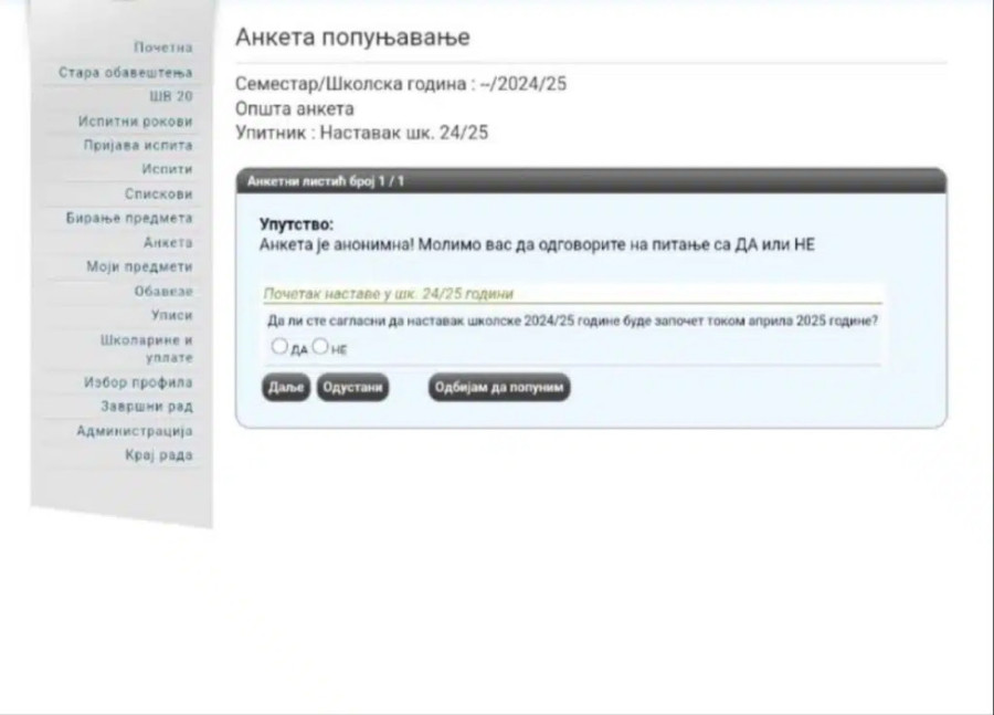 Blokaderi hoće sistem i demokratiju, a seku struju da bi srušili sajt! Sve učinili da spreče glasanje o povratku na fakultet
