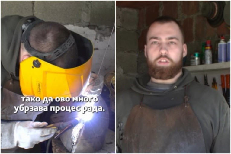 Vasilije pravi srednjovekovne oklope! Zahvaljujući podršci države unapredio je svoju radionicu "Oganj i čelik"! (VIDEO)