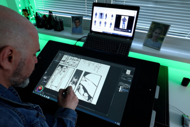 Nastavnica mu rekla da nema talenta, a danas crta za Marvel i DC! Mirko iz Zrenjanina otkrio najčudnija pravila svetskog stripa (VIDEO)