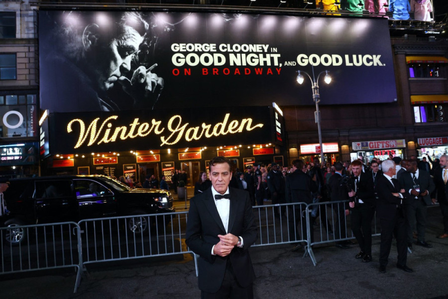 Kluni debitovao na Brodveju, na premijeri brojne svetske zvezde i svi su se pitali jedno - gde je Amal? (FOTO)