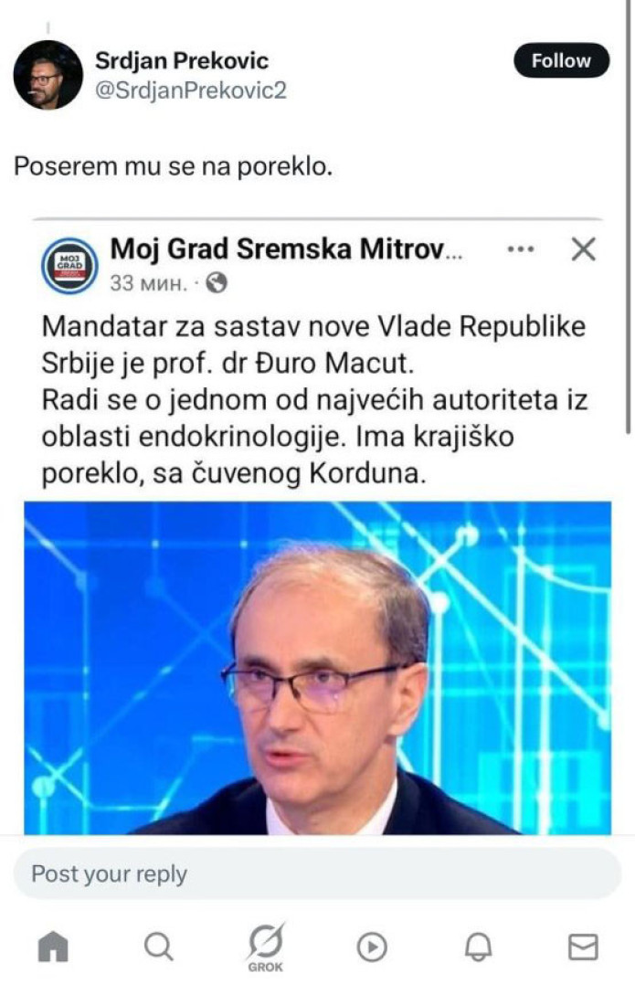 Đilasovcima smeta što je Macut Srbin sa Korduna (FOTO)