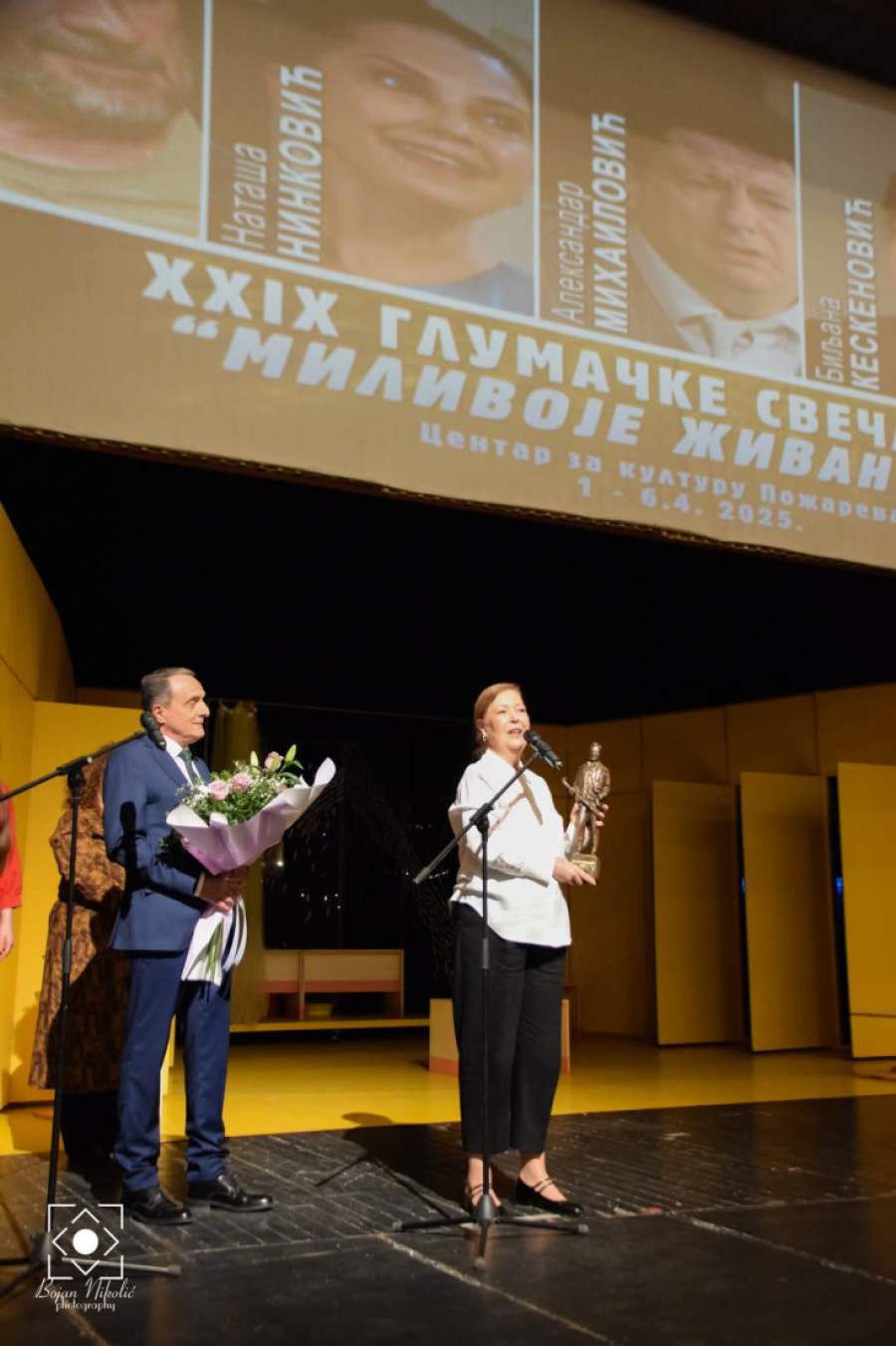 Biljana Keskenović dobitnica statuete "Milivoje Živanović": Maestralna u ulozi kojom je dotakla vrh glumačke umetnosti (FOTO)