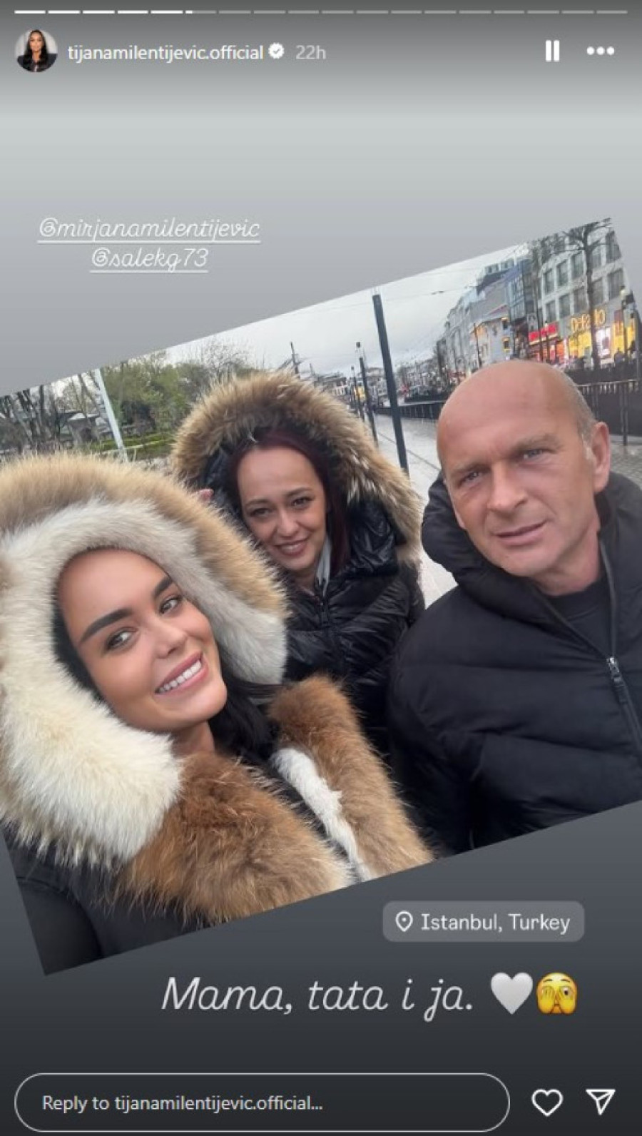 Ovo su roditelji Tijane Milentijević: Sličnost pevačice i njene majke je neverovatna (FOTO)