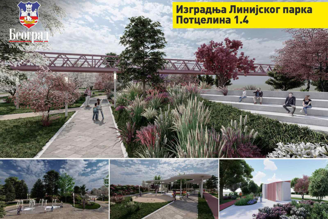 Šapić: Gradimo Linijski park – 4,6 kilometara zelene oaze za Beograđane