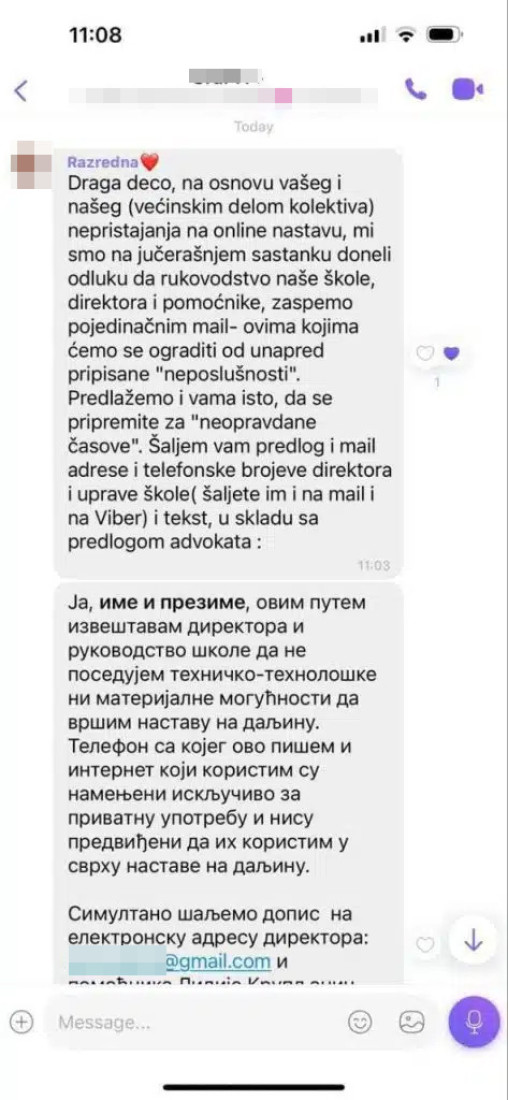 Skandal! Da li ovakve osobe uopšte mogu da obrazuju našu decu? Razredna ne pristaje na nastavu!