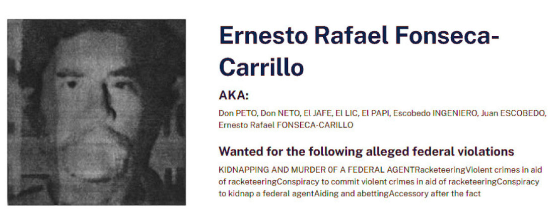 Ubica DEA agenta Kikija Kamarene izašao sa robije: "Narkos" Don Neto na slobodi posle 40 godina!