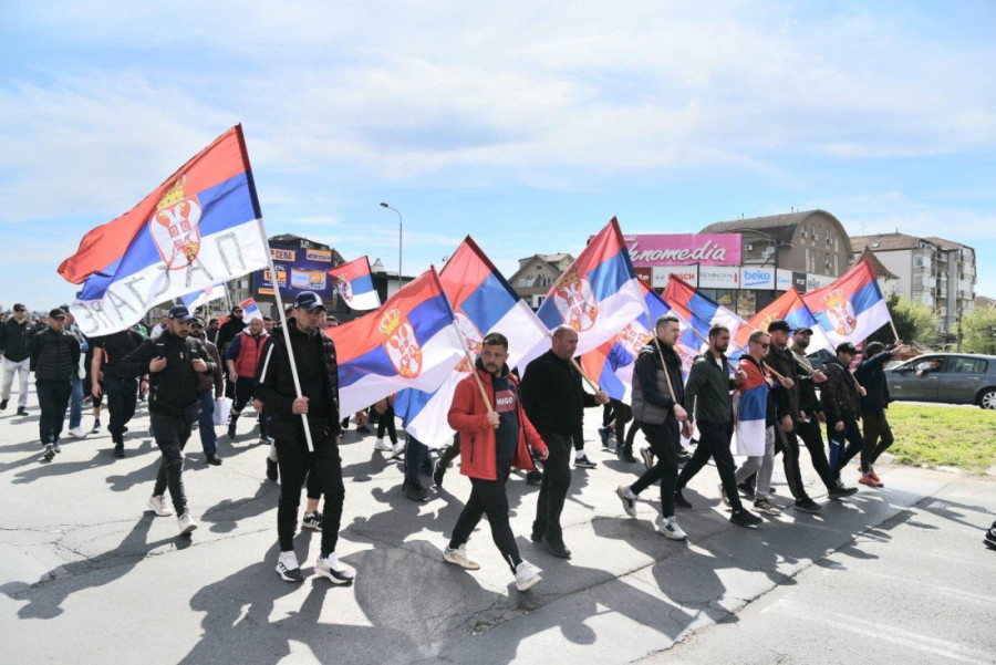 Srbi sa KiM stigli do Ade Ciganlije! Uskoro stižu do konačnog cilja (FOTO)