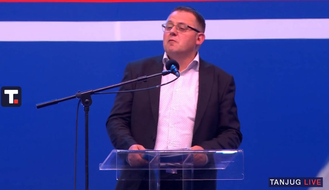 Profesor Pešić na svenarodnom skupu: Stalno nam se preti zbog protivljenju blokadama, nećemo se predati!