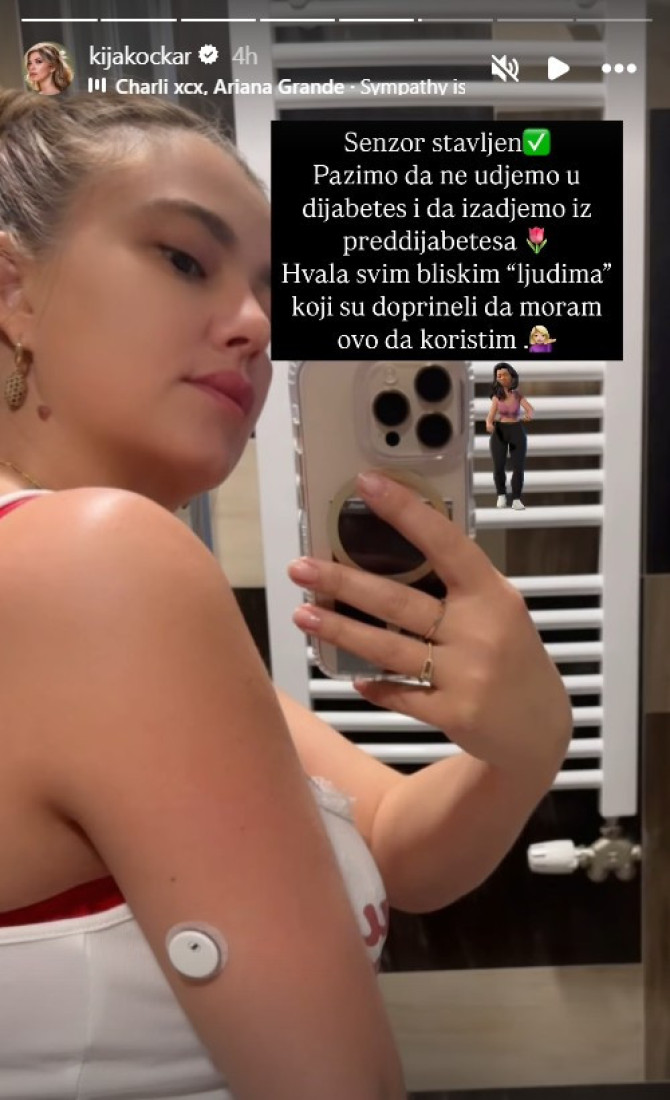 Kija Kockar zbog zdravstvenog stanja primorana da nosi aparat: Hvala svima koji su doprineli...