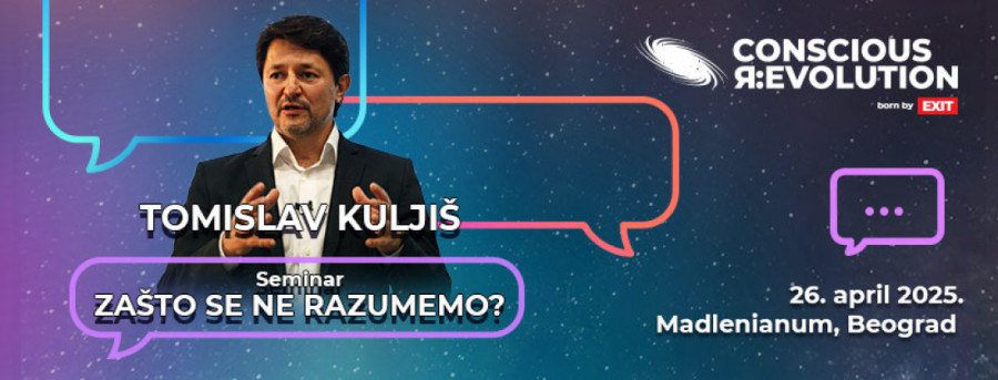Kako nesvesno upravlja našim životom: Seminar Tomislava Kuljiša „Zašto se ne razumemo“ ovog vikenda u Beogradu