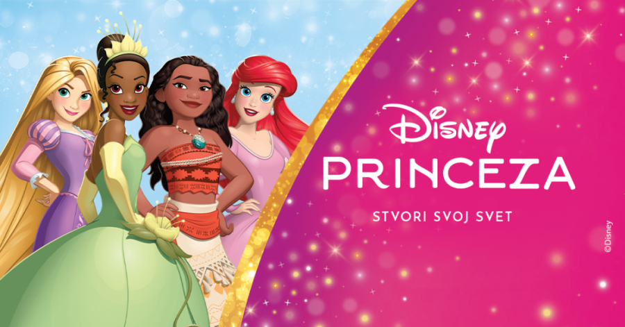 Disney princeza – Stvori svoj svet u Galeriji!