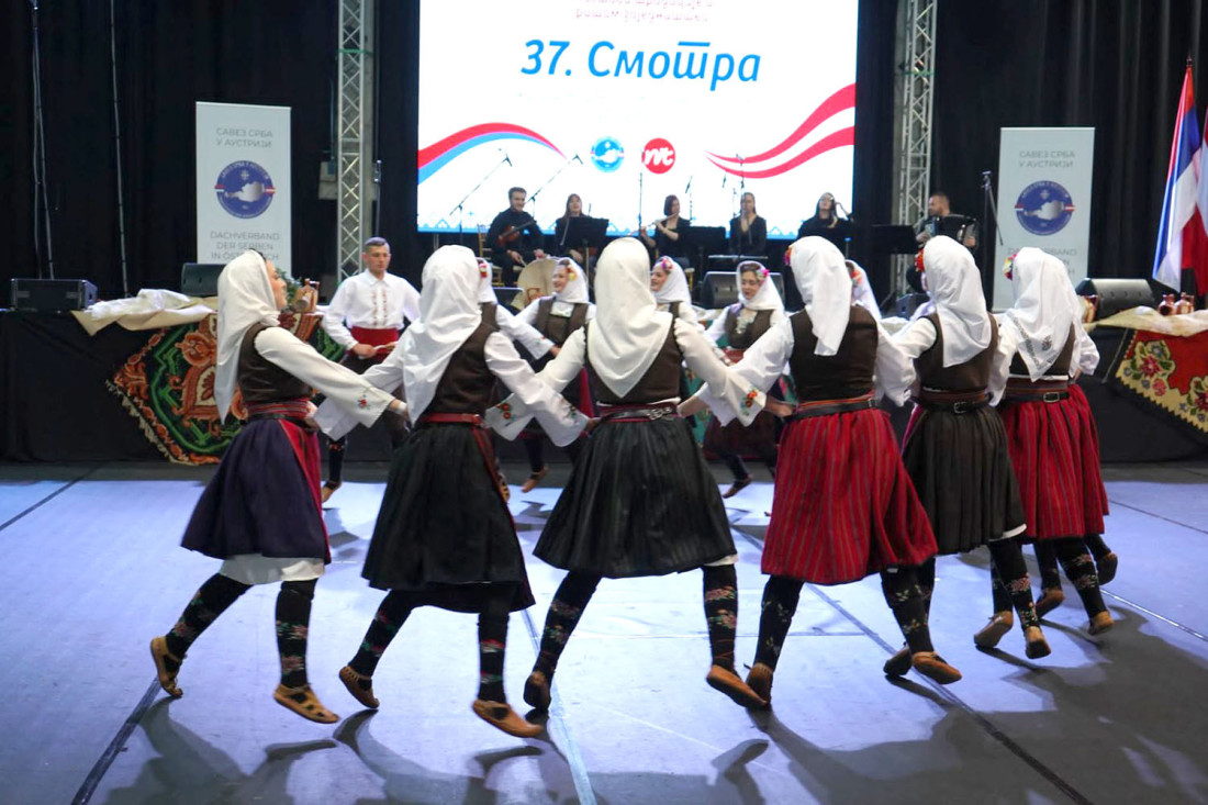 Milićević prisustvovao smotri kulturno-umetničkog stvaralaštva Srba u Austriji