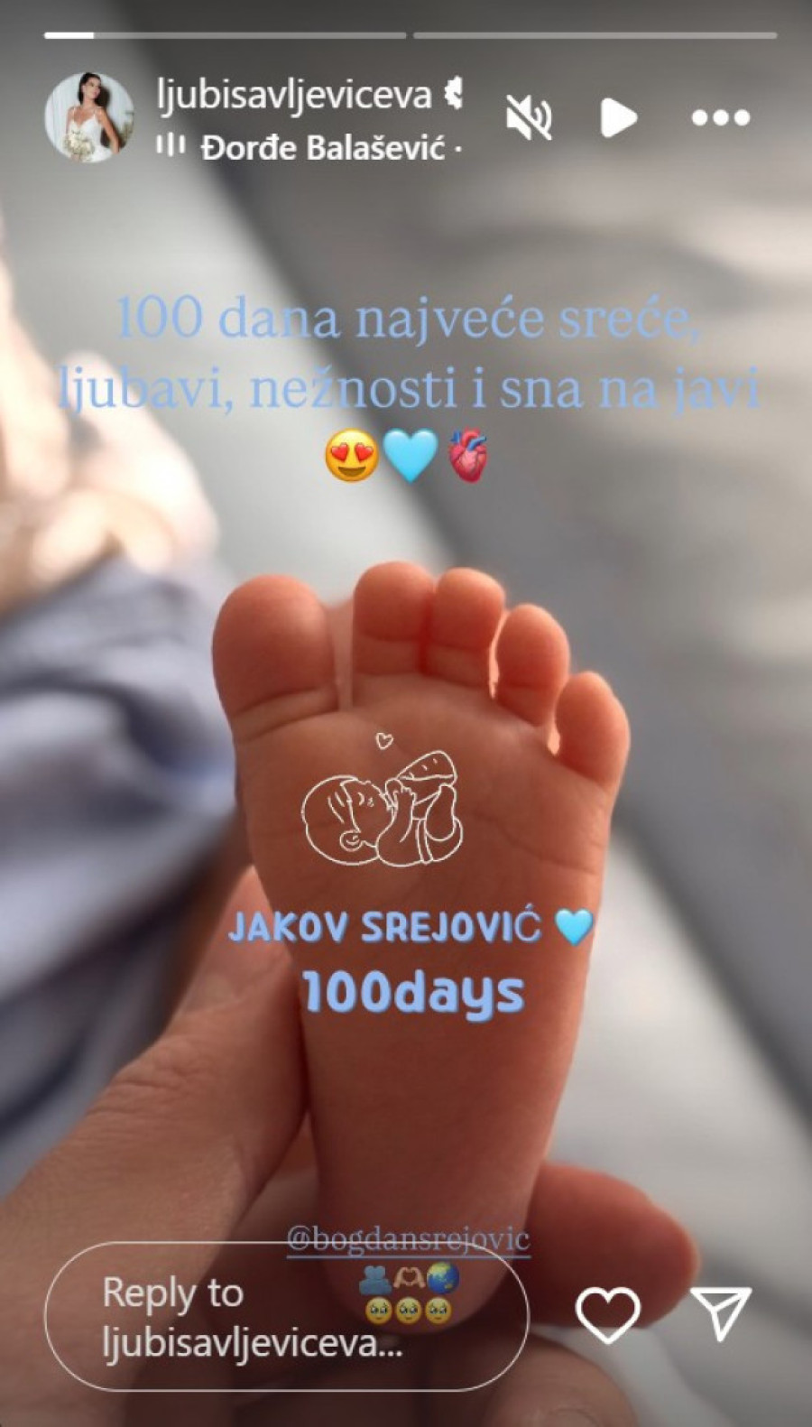 Slavlje u domu Jovane i Bogdana Srejovića! Osvanuli neodoljivi kadrovi, porodica ne krije sreću!