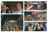 Vučić na Fruškogorskom koridoru, obišao "Iriški venac": Ovo će biti najduži i najveći tunel u Srbiji (FOTO/VIDEO)