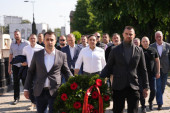 Pokret socijalista na grobu Dimitrija Tucovića: Osam decenija slobode i borbe za radnička prava (FOTO)