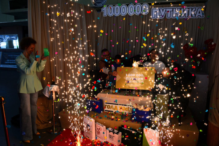 Gold gondola dočekala milionitog putnika