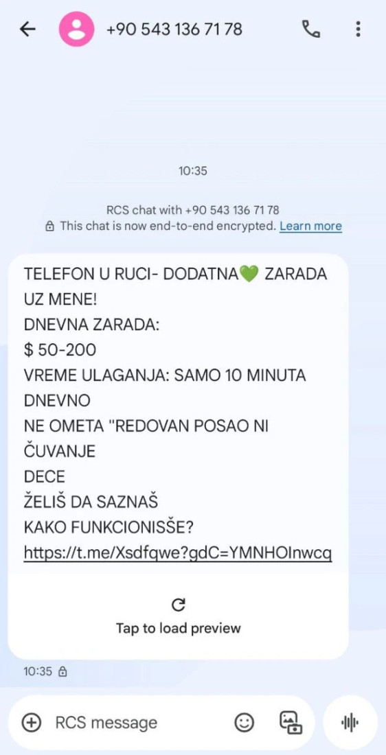 Nova SMS prevara kruži Srbijom: Nemojte da nasedate, nude 200 dolara