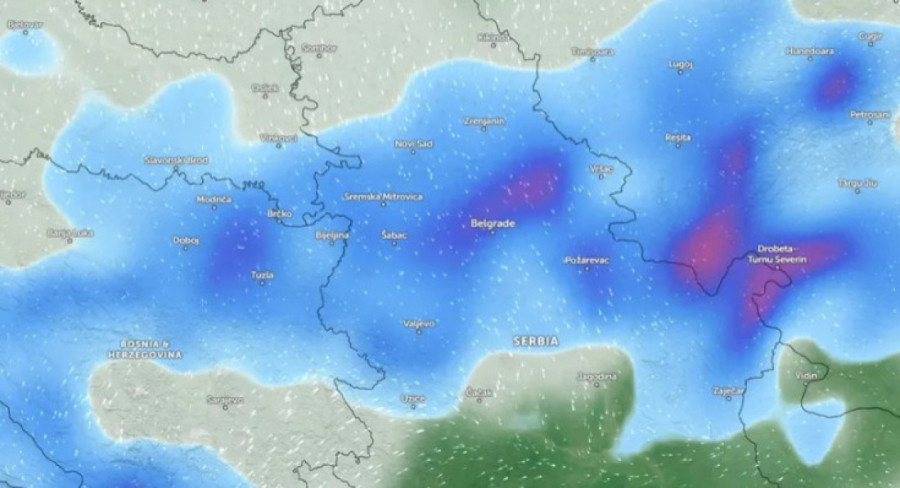 Crni oblaci zamračili nebo: Očekuju se veliki pljuskovi i jaka grmljavina