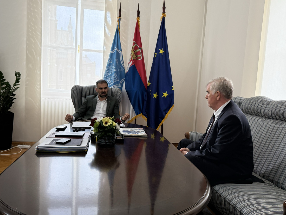 Gradonačelnik Novog Sada sa ministrom za ljudska i manjinska prava: Imamo odlične odnose sa predstavnicima nacionalnih zajednica (FOTO)