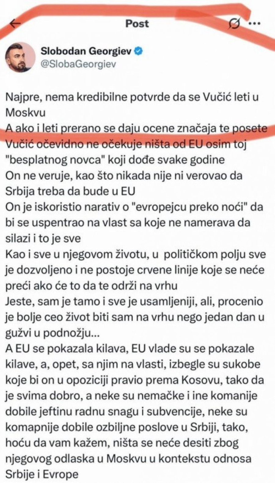 Ne može da veruje da postoje ljudi koji drže reč! Georgiev više veruje svojim lažima (FOTO)